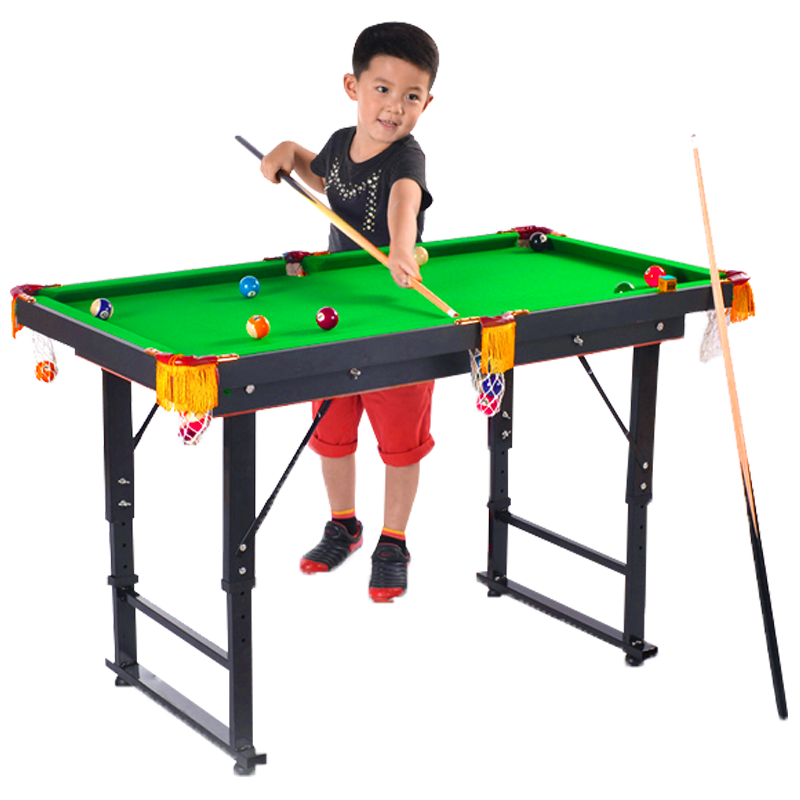 台球桌儿童家用迷你折叠标准成人大号玩具乒乓球台 斯诺克桌球台